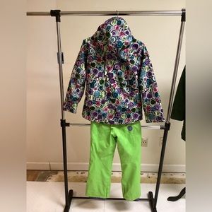 Obermyer snow jacket and burton pants